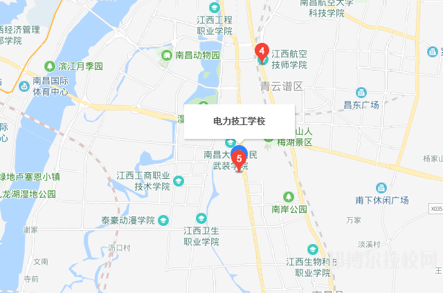 江西電力高級技工學校地址在哪里