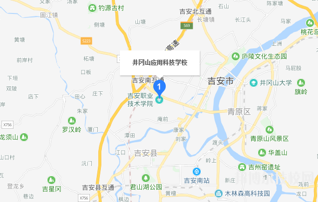 井岡山應用科技學校地址在哪里