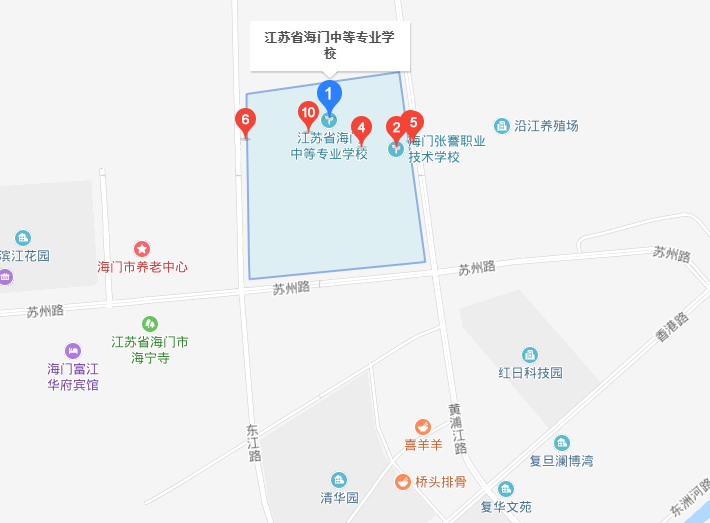 江蘇海門中等專業(yè)學校地址在哪里