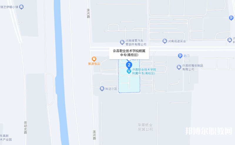 許昌市建安區(qū)職業(yè)中等專業(yè)學校地址，乘車路線