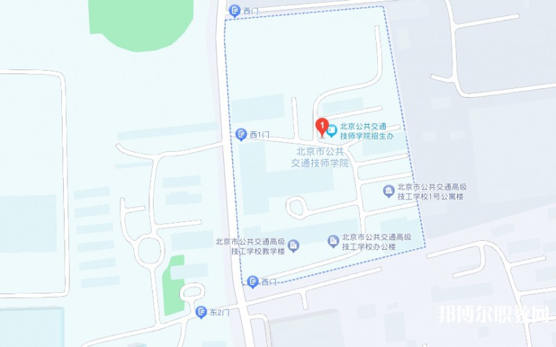 北京市公共交通高級技工學(xué)校地址，乘車路線