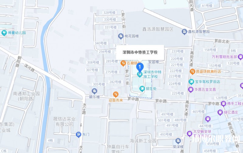 深圳市中特技工學(xué)校地址，乘車路線