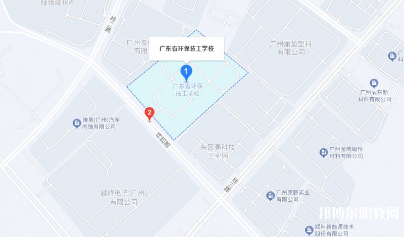 廣東省環(huán)保技工學(xué)校地址，乘車路線